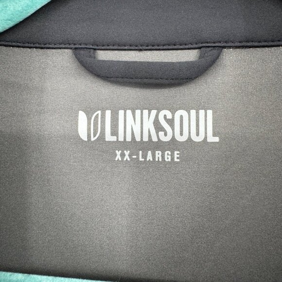 Link Soul POLARTEC RAIN SUIT JACKET men’s size XXL Black - Picture 2 of 9